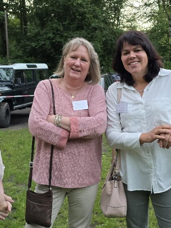 Petra Nührich, jetzt Burkandt, Elke Wenninga, jetzt Vogt, Petra Wemßen, jetzt Zarrath