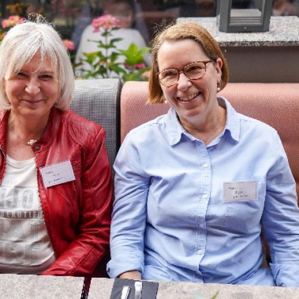 Andrea Madeheim, jetzt Reese, Sabine Krüger, jetzt Riggers